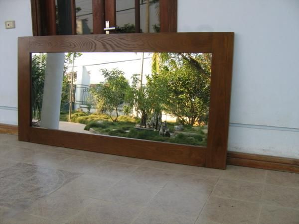 Espejo Madera Maciza de Roble