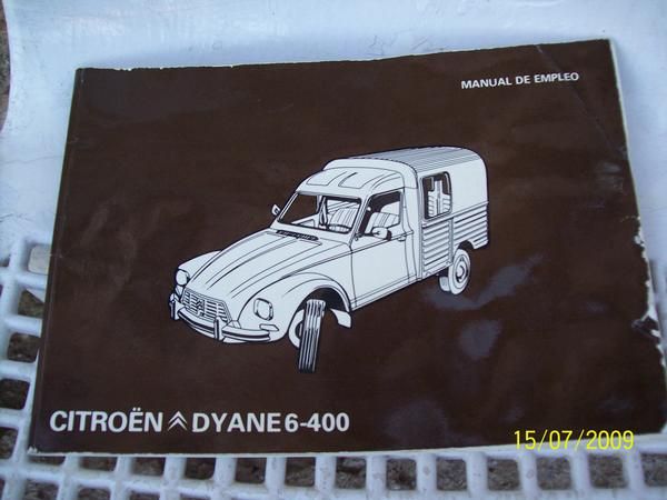 Vendo furgoneta citroen dyane 6 /400 cc