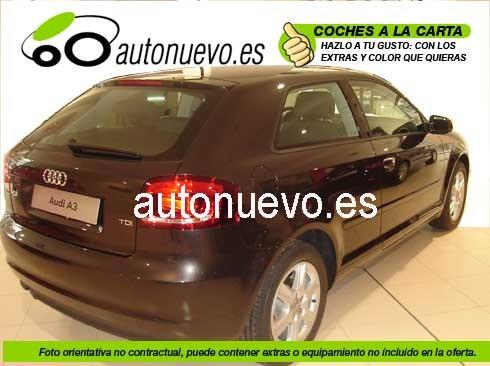 Audi A3 3p  Attraction 1.6 Tdi  105cv.  5vel  Blanco Ibis, Rojo , Negro Brillante. Nuevo.Nacional.