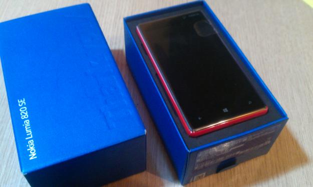 Nokia lumia 820 rojo nuevo a estrenar libre