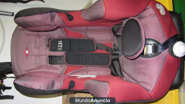 SILLITA DE BEBE  PARA COCHE: Bebe Confort Iseos. Desde el primer mes hasta 13 kg.