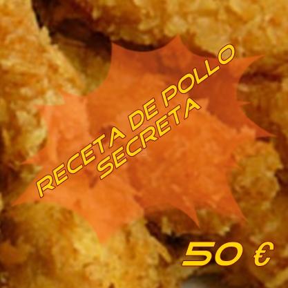 Vendo receta de pollo secreta