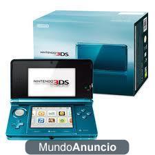 Vendo - Nintendo 3DS Consola Handheld System Aqua Blue Special