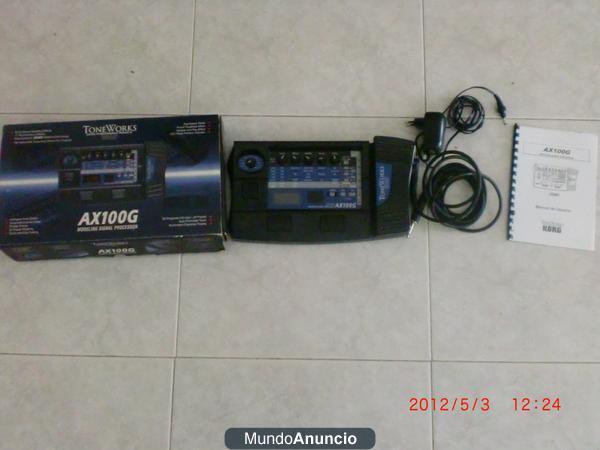 Vendo Pedal de Guitarra Korg AX100G