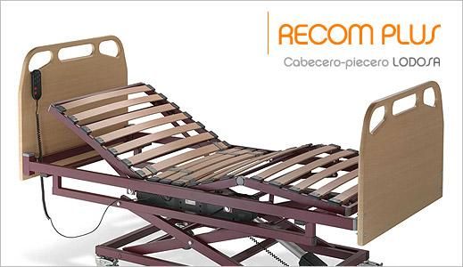 CAMA PARA ENFERMOS. RECOM PLUS. SOMIER+ CARRO ELEVADOR