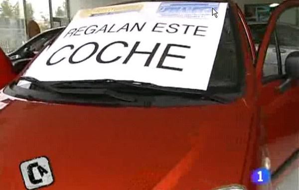 REGÁLEME SU VIEJO COCHE A PUNTO DE DARLE BAJA