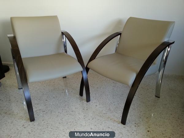 Sillones de espera (venta conjunta e indivisible) 170€ “cada unidad”, total 340€