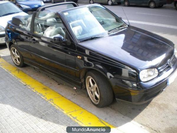 Volkswagen Golf Cabrio 1.9tdi Highline Piel Aire Capota Electrica \'99