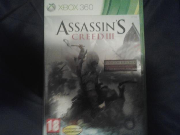 Assassins creed 3 edición especial XBOX 360