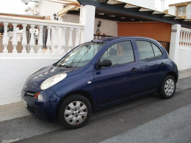 nissan  micra 1.2 azul