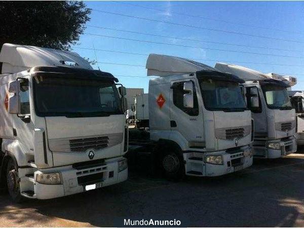 Trucks-Lkw Renault premium 3 ejes 440 dxi 3 unid