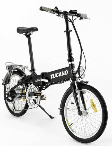 Bicicleta eléctrica tucano hide bike plegable