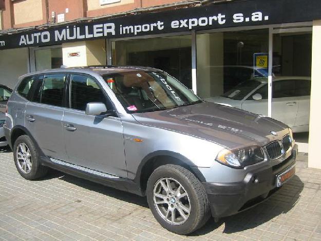 Bmw x3 3.0d aut. todo incluido '06