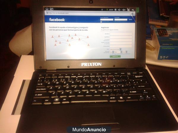 Netbook prixton con android