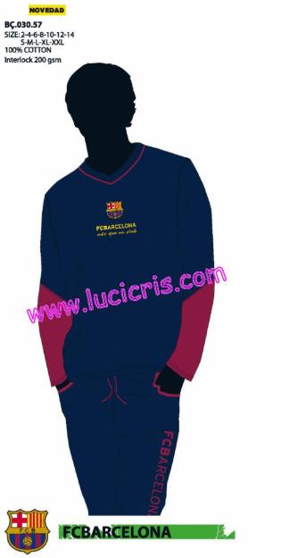 Pijama FC BARCELONA para niño