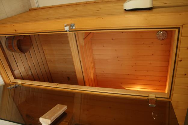 Sauna interior