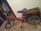 Vendo bicicleta plegable de color granate. ESCUCHO OFERTAS - mejor precio | unprecio.es