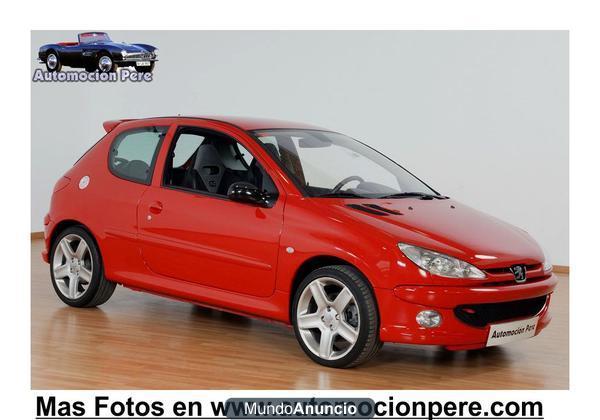 Peugeot 206 RC 2.0i 16V en www.automocionpere.com