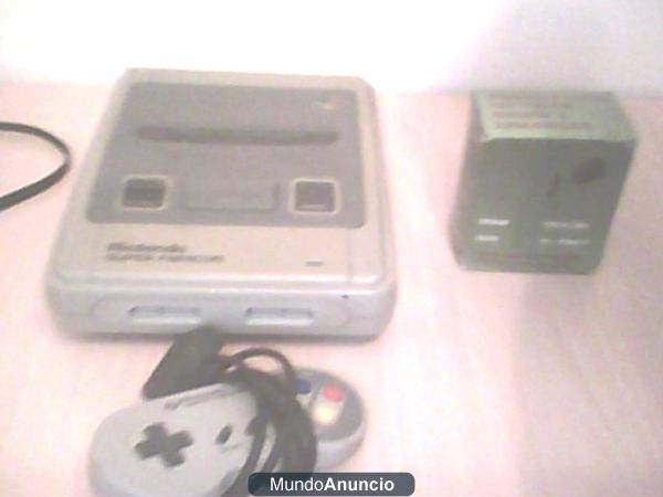 Vendo Super famicom(original) con todo.