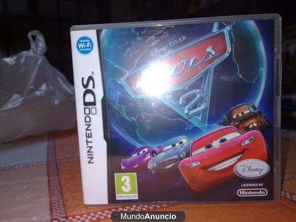 vendo video juego para nintendo Ds Cars 2