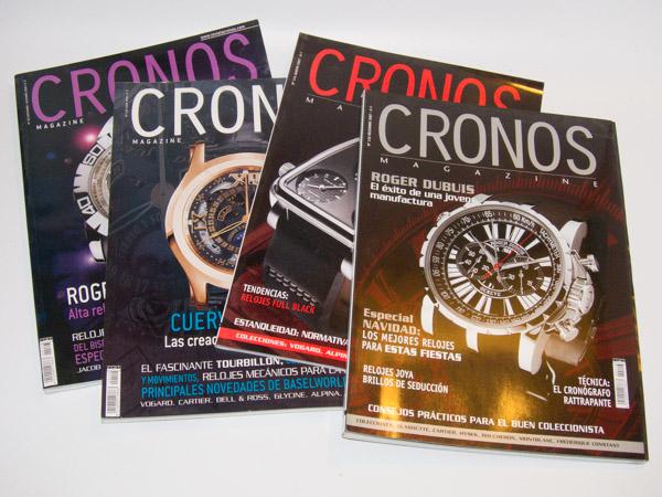 Revistas de coleccionista CRONOS Relojes