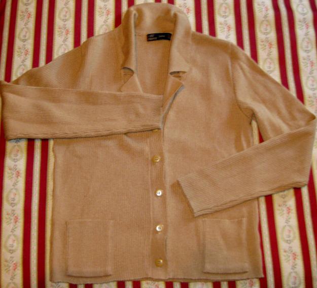 Chaqueta de canalé.