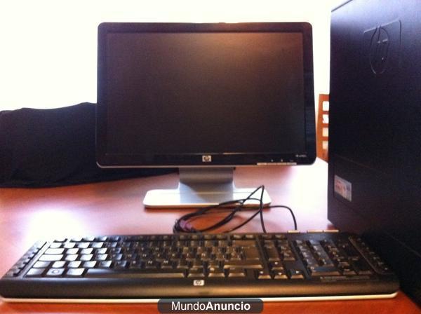 ORDENADOR SOBREMESA HP PAVILION + MONITOR 19\