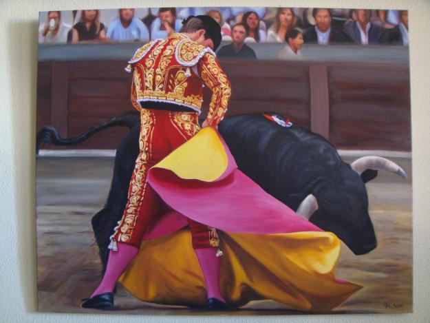 cuadro de torero