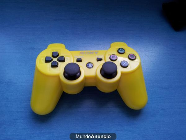 Mando dualshock 3 original PS3 amarillo