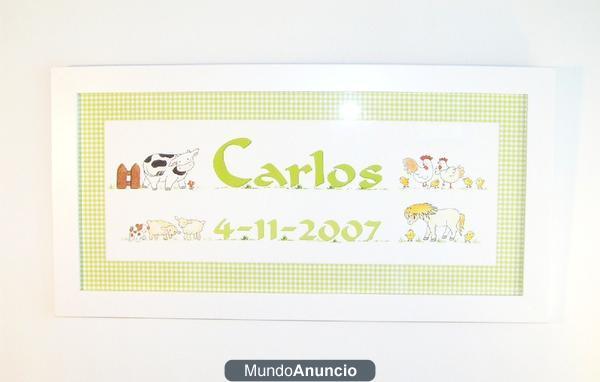 CUADROS PERSONALIZADOS en ACUARELA