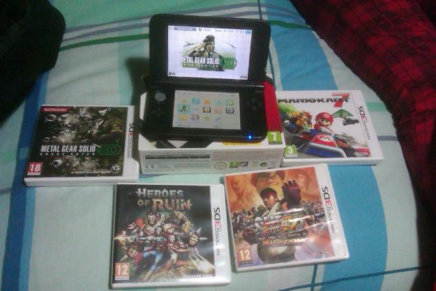 Nintendo 3ds XL nueva con 4 juegos