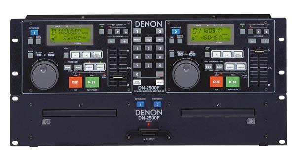 CD DOBLE DENON 2500 F