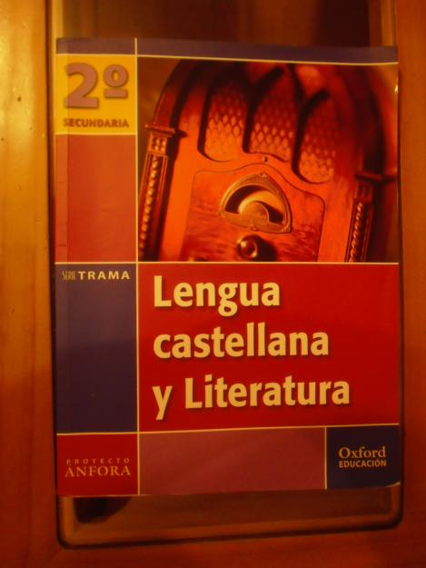 Libro Lengua Castellana y Literatura 2º ESO Oxford, Serie Trama