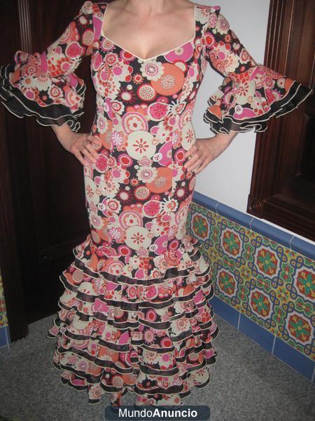 traje de flamenca talla 42-44