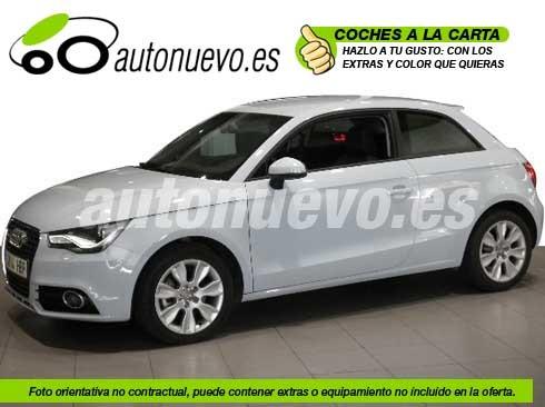 Audi A1 Attraction 1.6Tdi 90cv Stronic. Blanco  Amalfi, Negro Brillante ,Azul Cumulo. Nuevo.Nacional.