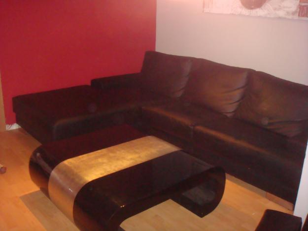 se vende sofa+chailong+sillon de diseño btm cuero valorado en 6000