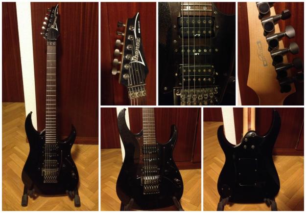 Vendo/cambio: ibanez rg-550 ex galaxy black