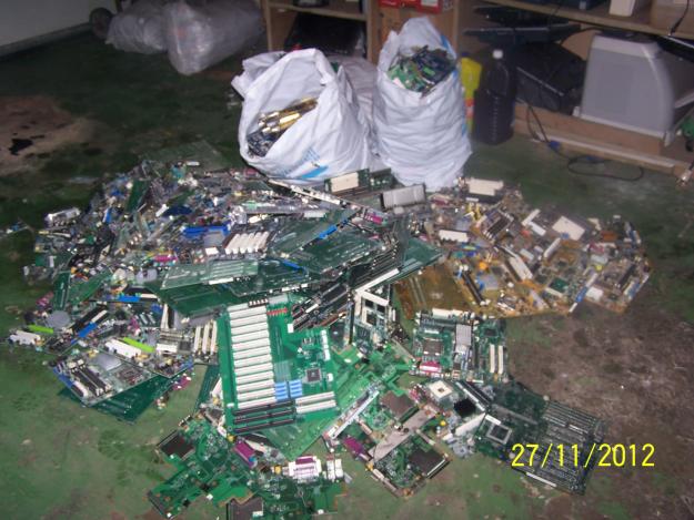 compro placas base de ordenadores basura informatica