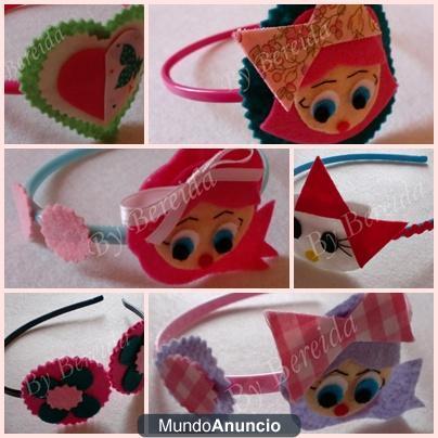 diademas infantiles para tiendas y particulares