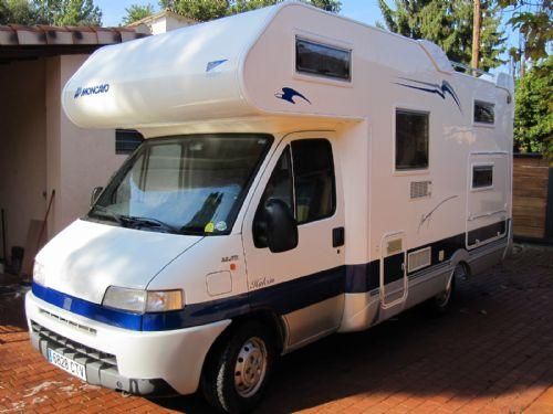 Autocaravana moncayo halcón 360 SL capuchina Fiat Ducato 6 plazas