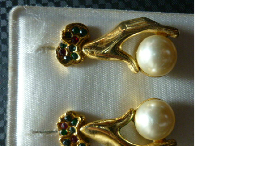 Pendientes gold filled de fantasia