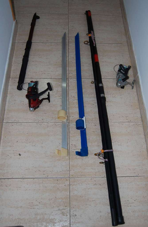 Vendo cañas de pescar para surfcasting