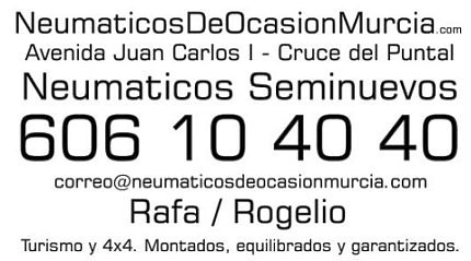 NeumaticosDeOcasionMurcia.com