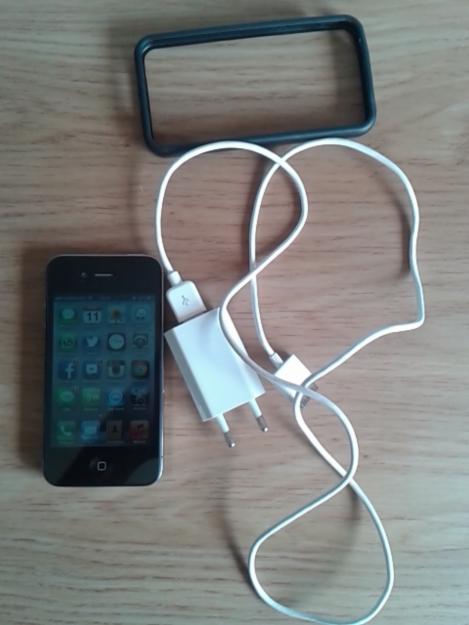 Vendo IPhone 4S 16GB negro libre de fabrica!