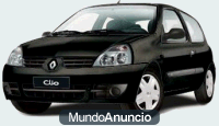 Vendo Renault clio, en negro y diesel dci.