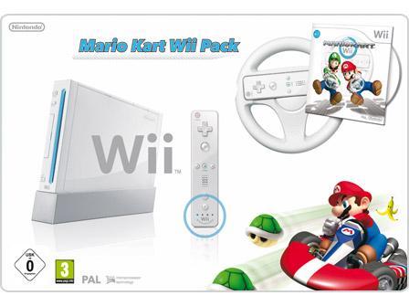 Wii + Mario Kart + Volante