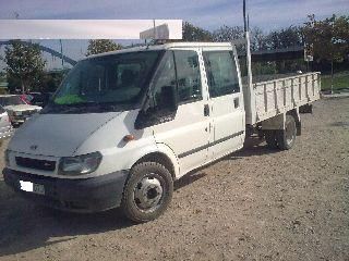 Ford transit doble cabina caja abierta 6 plazas