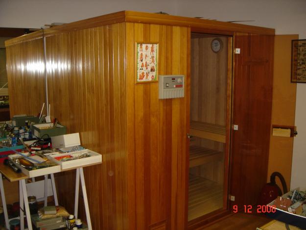 vendo sauna finlandesa para 4 personas por no usar