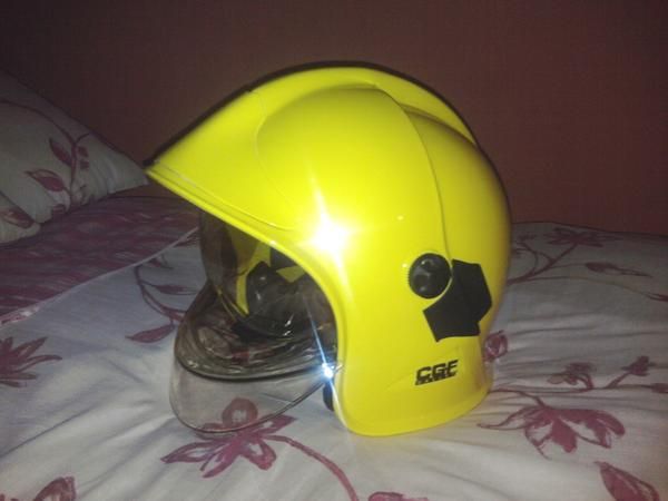 Casco de bombero gallet CGF F-1