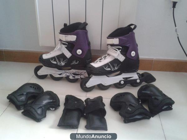 ¡Ganga! Patines + protección